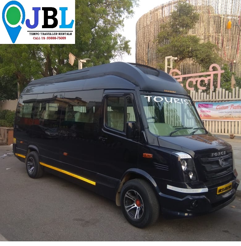 9 seater tempo traveller on rent in Gurgaon