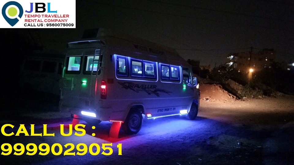 Tempo Traveller on rent in Chandigarh