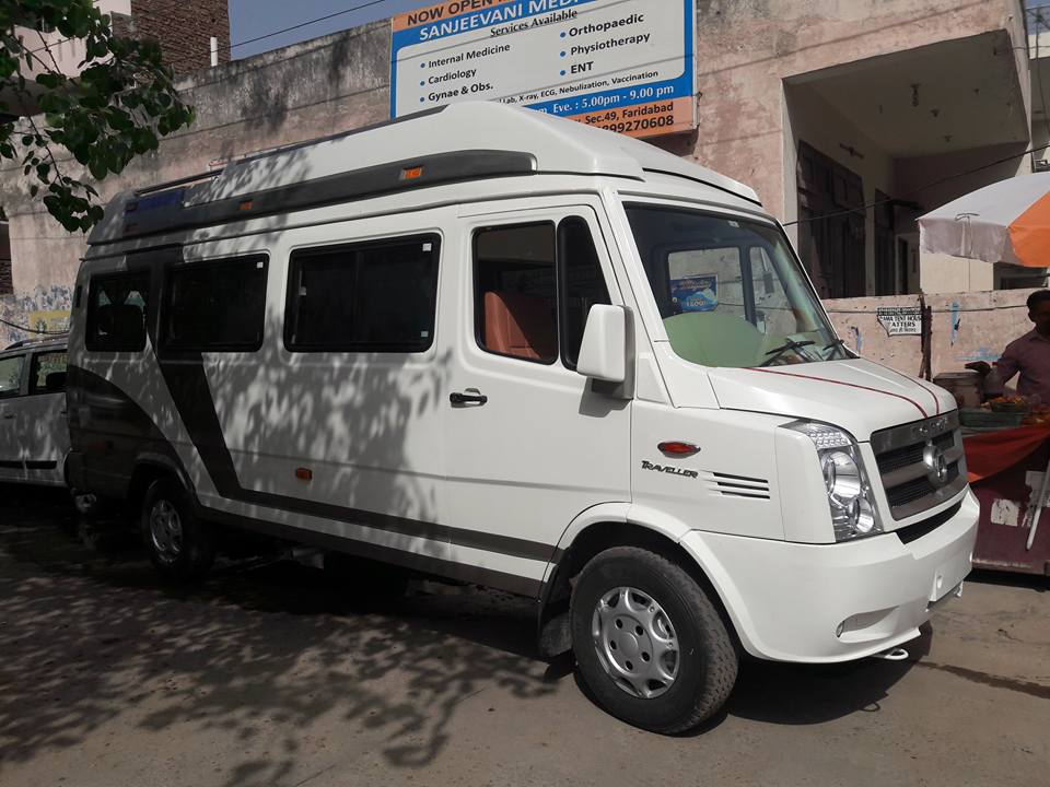 Tempo traveller rent in Madhu Nagar Agra